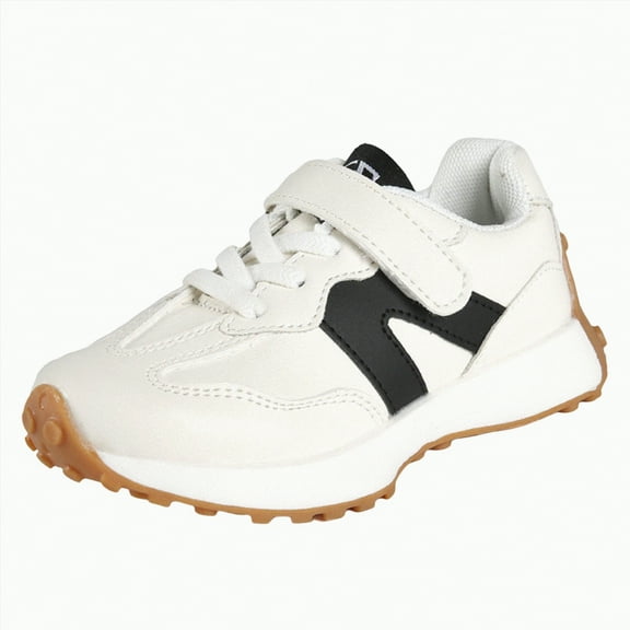 Xudanell Toddler Shoes Boys Kids Design Sense Fashion Platform Sneakers Toddler Boy Sneakers Simple Sneakers