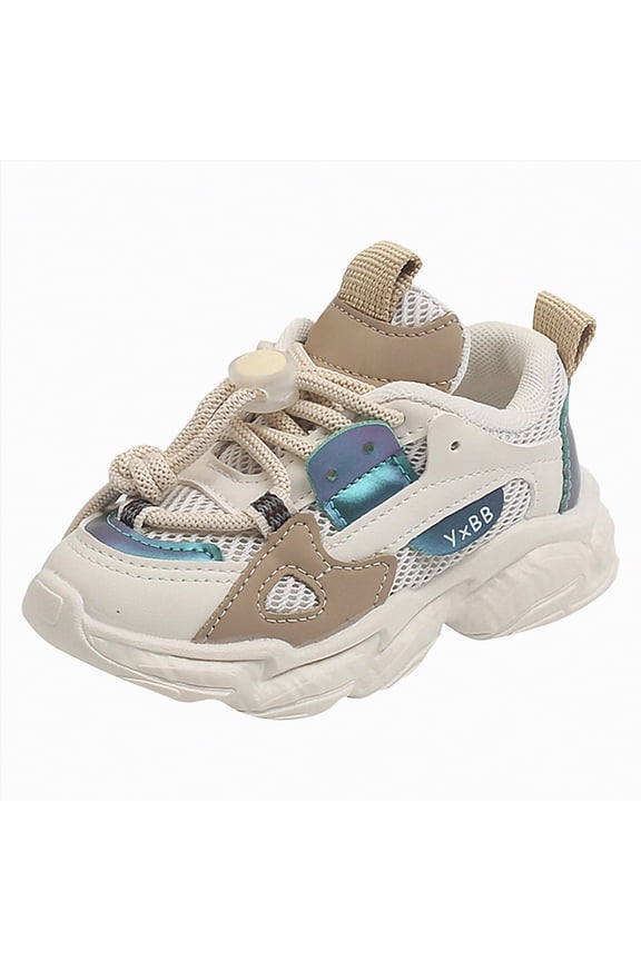 Toddler Shoes Boys Kids Fashion Single Kids Sneakers Walkers Toddler Boy Sneakers Summer Outdoor Soft