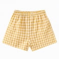 thumbnail image 1 of Xudanell Toddler Shorts for Girls Plaid Softball Shorts Bottoms Cotton Girls Versatile Clothes Outside, 1 of 6