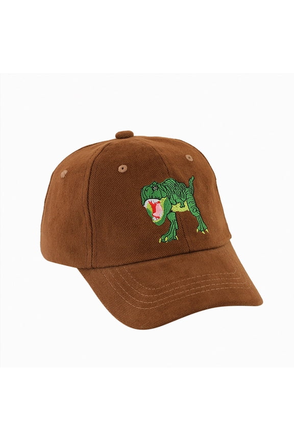 Triceratops Dad Hat Embroidered Cotton Baseball Dinosaur