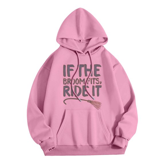 Xudanell Womens Crewneck Sweatshirt Hooded Lightweight Large Sizes Hoodies Plus Size Gym Clothes for Women Pink M