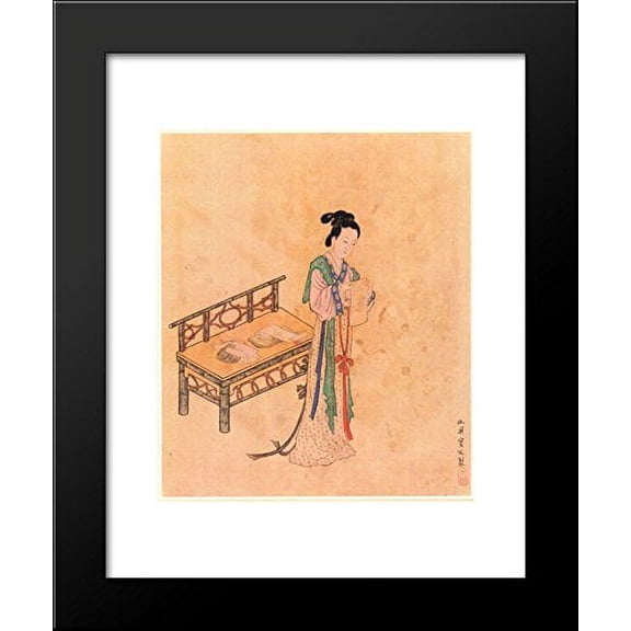Xue Tao 20x24 Framed Art Print by Qiu Ying