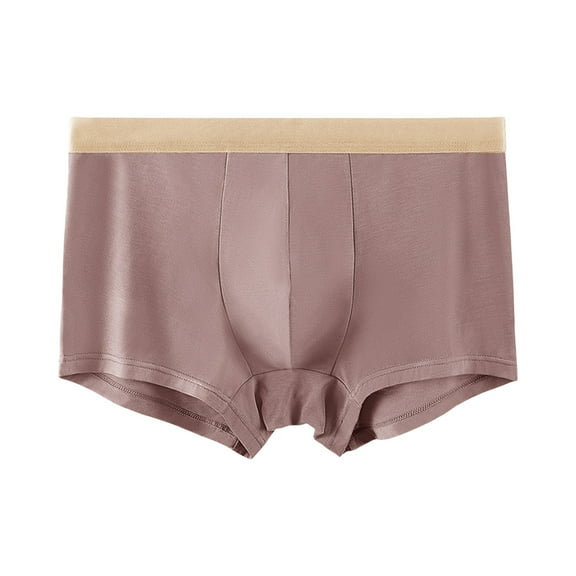 Xuety 5Pack Underwear for men Thin Trunks Low Rise Mens Boxer Briefs Breathable Underwear