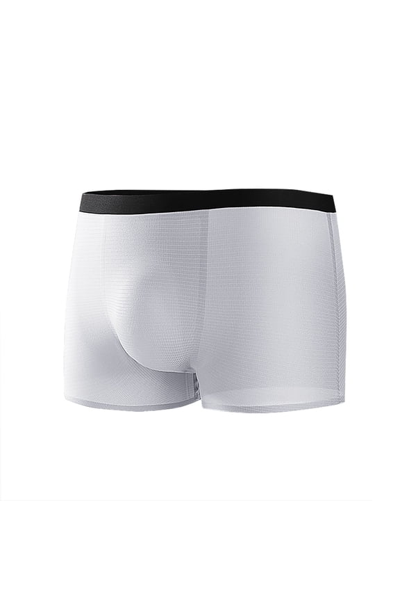 Underwear for men Cotton Boxer Briefs with Pouch for Balls Underwear No Fly Pouch Comfort