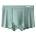 thumbnail image 1 of Xuety Underwear for men Fast Dry Ice Silk Trunks No Ride Up Waistband Mens Travel Underwear, 1 of 3