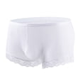 thumbnail image 1 of Xuety Underwear for men Lace Detail Bikini Briefs for Men Fashion T Back Semi Sheer Lingerie Style Comfort, 1 of 6