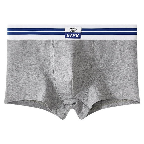 Xuety Underwear for men Stretch Cotton Boxer Briefs Fly Front Mens Comfort Pouch Underwear