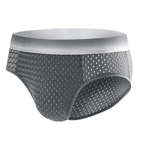 Xuety Underwear for men Summer Cool Trunks Moisture Wicking Mens Boxer Briefs Breathable Low Rise