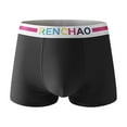 thumbnail image 1 of Xuety Underwear for men Traditional Cotton Boxer Briefs No Fly 3D Pouch Mens Underwear, 1 of 4