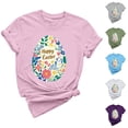 thumbnail image 1 of Xuety Women's Summer Tops 2026 Easter Short Sleeve Shirts Summer Outfits Spring Dressy Easter Eggs Casual Clothes, 1 of 6