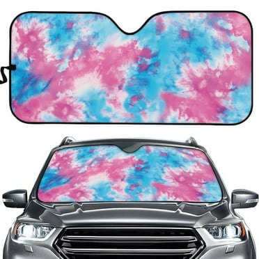 KUIFORTI 2 Piece Sun Shade For Car Windshield Foldable Universal, Beach