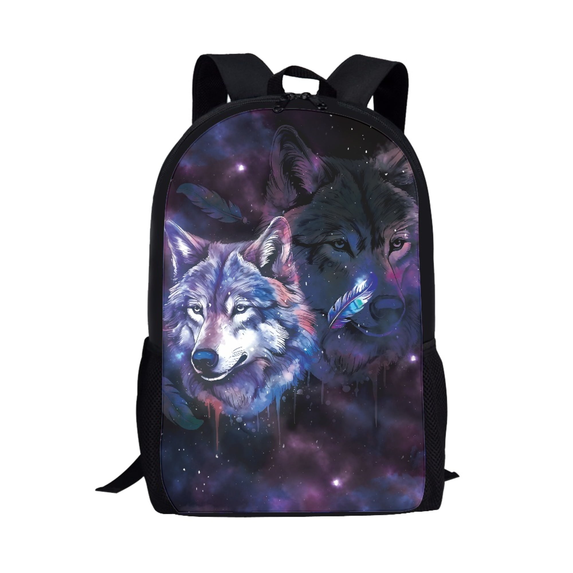 Xuewen Wolf Backpack Durable Large Capacity School Backpack Travel - Main Image