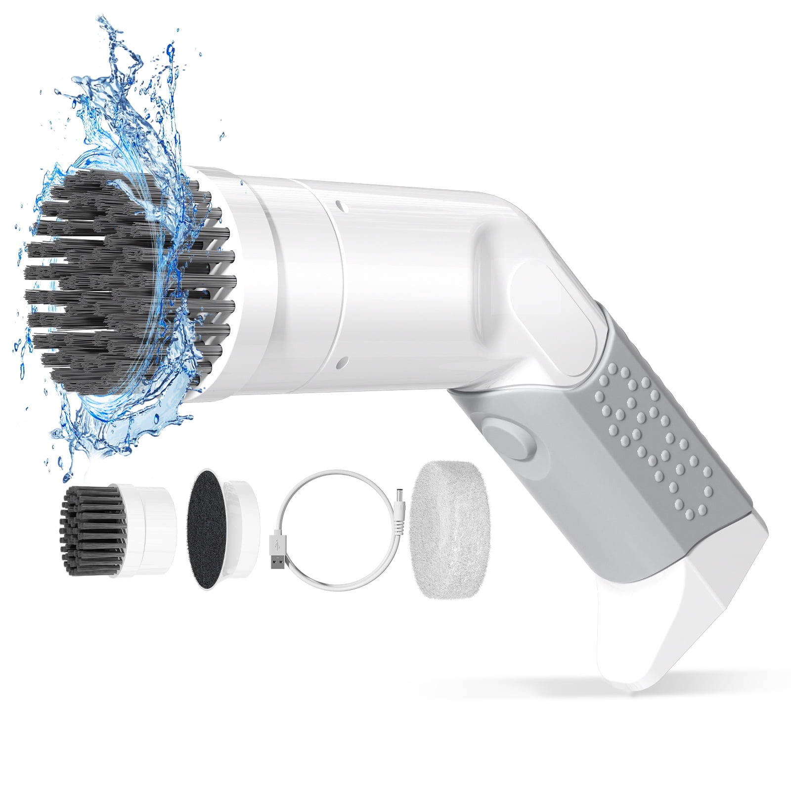 Xueyu Electric Spin Scrubber, Portable Cordless Bathroom Scrubber