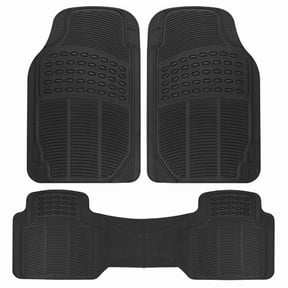 Xueyu Floor Mats, 3-Piece All-Weather Car Mat with Universal Fit Design, Durable Car Floor Mats with Capture Ridges, Waterproof for Cars Trucks SUV