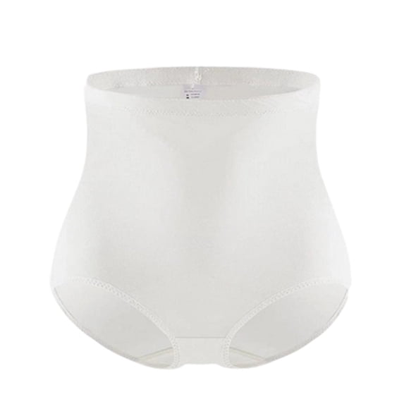 Xugsiok Panties for Women Tummy Control High Waist Solid Color High-Stretch Seamless Breathable Shapewear Shorts