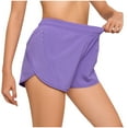 thumbnail image 1 of Vhkiploz Running Shorts for Womens Elastic High Waisted Sweat Shorts Active Workout Gym Jogger Pants with Zipper Pockets, 1 of 3