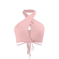 thumbnail image 1 of Vhkiploz Without Underwire Bra for Women Crisscross Comfortable Bandeau Bra Fitness Bra Bandage Tank Camis Crop Top, 1 of 4