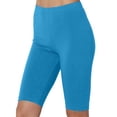 thumbnail image 1 of Vhkiploz Yoga Shorts for Women's High Waisted Leggings Knee Length Jogger Running Sweat Shorts Active Workout biker shorts, 1 of 5
