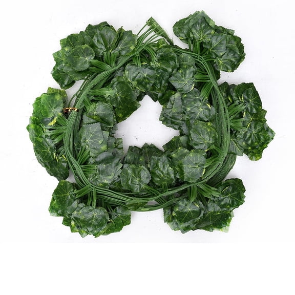 Xukmct 12 Pack Fake Hanging Plants Hanging Plants Artificial Ivy Vines Greenery Garlands for Home Kitchen Garden Office Wedding Wall Decor