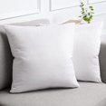 thumbnail image 1 of Xukmct 2 Pack Square Velvet Pillow Cover Pillowcases Decorative Solid Throw Cushion Case for Sofa Car Couch, 20x20 inch, 1 of 6