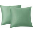 thumbnail image 1 of Xukmct 2 Pack Throw Pillow Covers Velvet Decorative Couch Pillow Cover Soft Square Cushion Cases for Sofa Bed Car, 22x22 Inch, 1 of 8