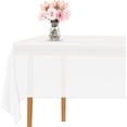 thumbnail image 1 of Xukmct 6 Pcs Plastic Table Cloth Disposable Rectangle Tablecloths Waterproof Table Cover for Party Birthday Wedding Picnic, 54" x 108", 1 of 8