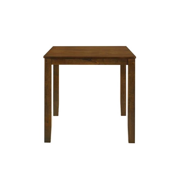Xukmct Dining Desk for 4 Person, Square Wood Dining Table for Dining Room, Kitchen