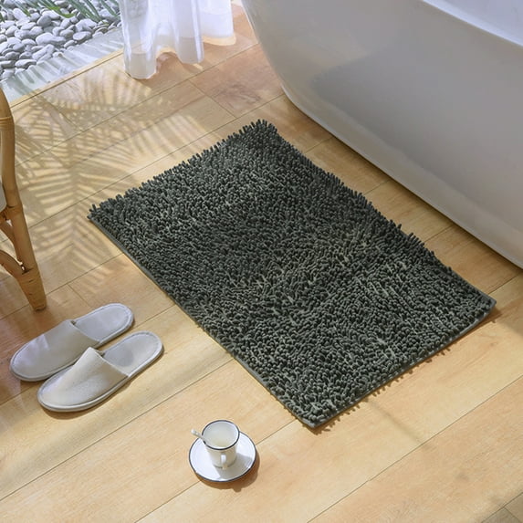 Xukmct Non Slip Bathroom Rug Soft Thick Absorbent Bath Rugs Machine Wash Bath Mats for Bathroom, Shower, Kitchen, 20" x 31"