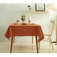 thumbnail image 1 of Xukmct Rectangle Tablecloth Linen Waterproof Table Cloth Decorative Fabric Table Cover for Dining Christmas Weddings Birthday Party, 47x47 inch, 1 of 8