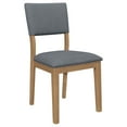 thumbnail image 1 of Xukmct Set of 2 Fabric Upholstered Side Chair with Wood Frame, Modern Dining Chair for Living Room, Dining Room, Gray, 1 of 9