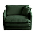 thumbnail image 1 of Xukmct Single Seat Club Chair Armchair with 1 Pillow, Modern Chenille Fabric Accent Chair for Living Room, Office, Bedroom, 1 of 10