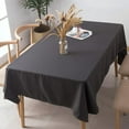 thumbnail image 1 of Xukmct Washable Linen Table Cloths Rectangular Table Cover Modern Fabric Tablecloth for Dining, Parties, Holidays, Picnic, 24" x 35", 1 of 6