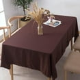 thumbnail image 1 of Xukmct Washable Linen Table Cloths Rectangular Table Cover Modern Fabric Tablecloth for Dining, Parties, Holidays, Picnic, 35" x 35", 1 of 6
