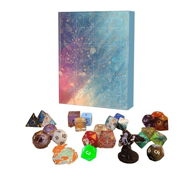 Xulianz Clearance Calendar Dice Advent Calendar 2023 DND Dice Advent