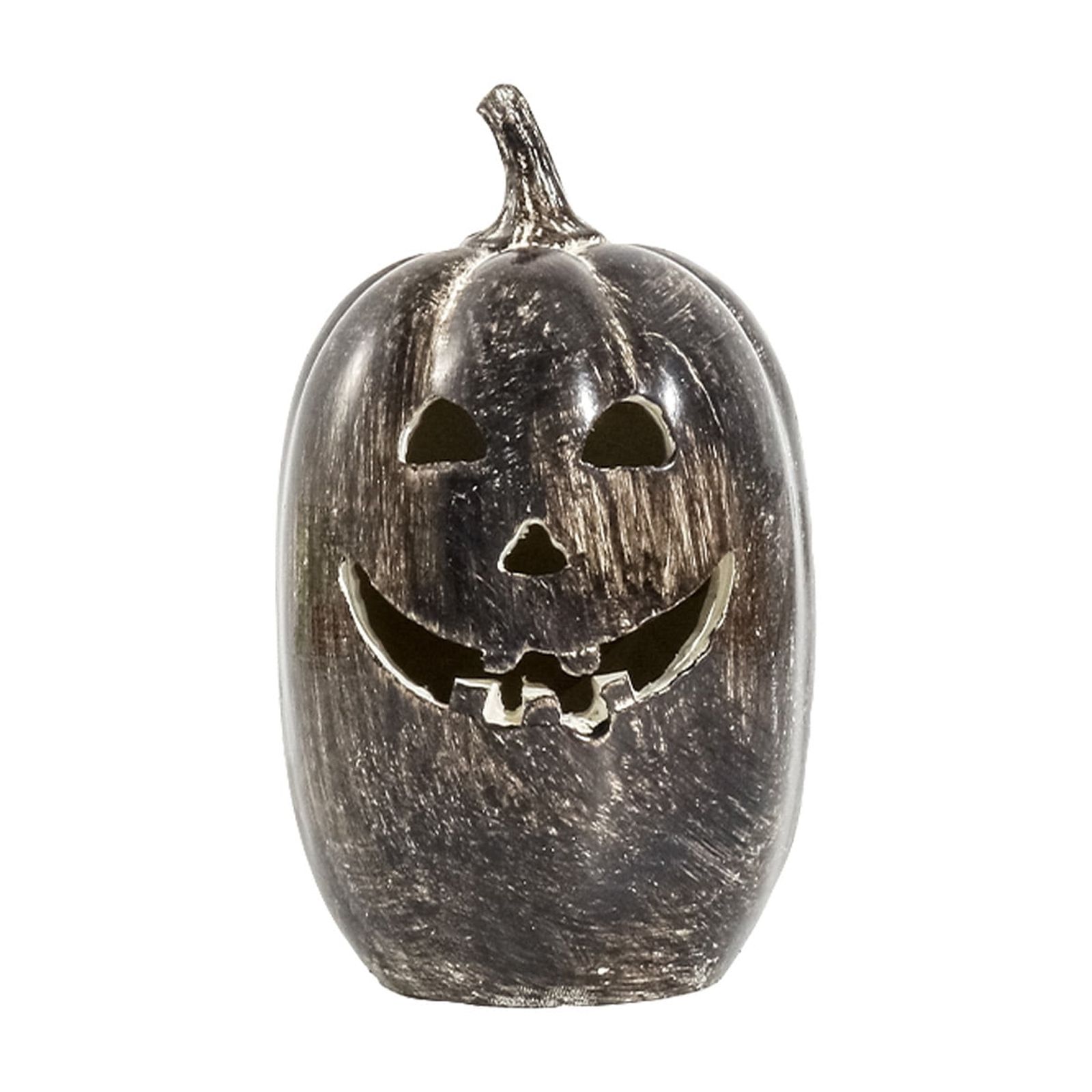 Xumou Handmade Resin Jack O' Lantern Antique Style LED Pumpkin