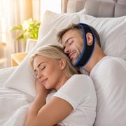 XunKA 2 pack Anti Snoring Chin Strap, Snoring Solution Adjustable Snore Stopper for Men Women - Advanced Sleep Aids