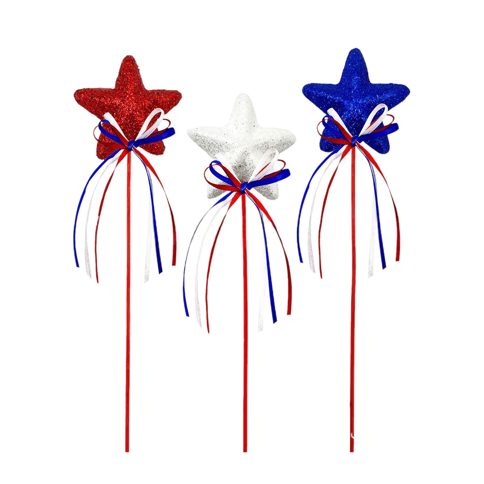 XunRui Artificial flowers Patriotic Star Floral Arrangement July 4th