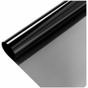 XunRui Stickers FuFin One Way Window Privacy Film With Installation Tools Premium PET Material Heat Control 99% Blocking And Privacy Window Film.Window Tint For Home Office (Black)