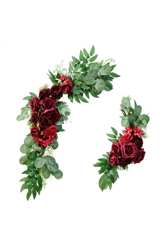 Water Flower Decoration Imitation Silk Flowers Ornaments One Set 2 Colors Photography Props Rose