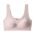 thumbnail image 1 of Xuncatan V Lace Bras for Women No Underwire Seamless Full Coverage Bralettes for Women Wireless Bra Soft Support Everyday T Shirt Bras Christmas gifts, 1 of 2