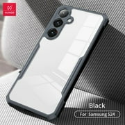 Xundd Phone Case For S24 Ultra Case For Galaxy S24 S24 Plus Dustproof Transparent Anti-fall Cover Built-in Airbag Anti-Scratch