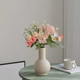 thumbnail image 1 of Xuniizn Artificial Flowers, Fake Hydrangea Bouquet UV Resistant Silk Flowers, Lifelike, No Fade, Fake Flowers for Wedding, Party, DIY Tables Centerpiece Decor - Fake Flowers, 1 of 6