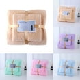 thumbnail image 1 of Xuniizn Bath Towel and Wash Cloths Set: 1* Two-In-One Set, 100%Polyester, Highly Absorbent & Fade Resistant, 1 of 5