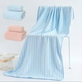 thumbnail image 1 of Xuniizn Bath Towel and Wash Cloths Set: 1xBath Towel, 1xHand Towel, polyester, Highly Absorbent & Fade Resistant, 1 of 9