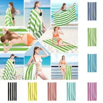 Xuniizn Bath Towel and Wash Cloths Set: 1xBeach Towel, polyester, Highly Absorbent & Fade Resistant