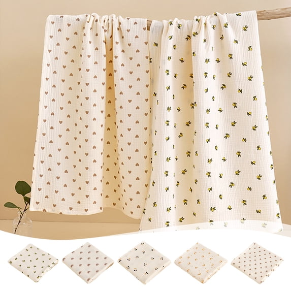 Xuniizn Bath Towel and Wash Cloths Set: 1xWrap Towel, cotton, Highly Absorbent & Fade Resistant