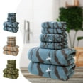 thumbnail image 1 of Xuniizn Bath Towel and Wash Cloths Set: 2xHand Towels 2xBath Towels 2xFace Towels, cotton, Highly Absorbent & Fade Resistant, 1 of 7
