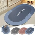 thumbnail image 1 of Xuniizn Bathroom Rugs 16x24" Bath Mat, Extra Soft Absorbent Chenille Shower Mat, Rubber Backing Quick Dry, Machine Washable Bath Mats for Bathroom Floor, Tub and Shower, Home Decor Accessories, Gray, 1 of 10