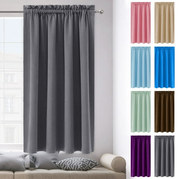 Xuniizn Blackout Curtains for Bedroom Thermal Insulated - 100%Polyester Black Out Curtains 2 Panels Set Room Darkening Window Curtains for Living Room, Beige