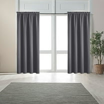 Xuniizn Blackout Curtains for Bedroom Thermal Insulated - Nylon,Spandex Black Out Curtains 2 Panels Set Room Darkening Window Curtains for Living Room